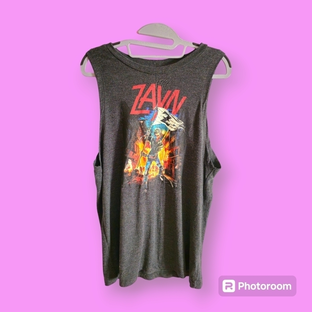 Zayn Zombies Slayer Grey Muscle Tee Size XL